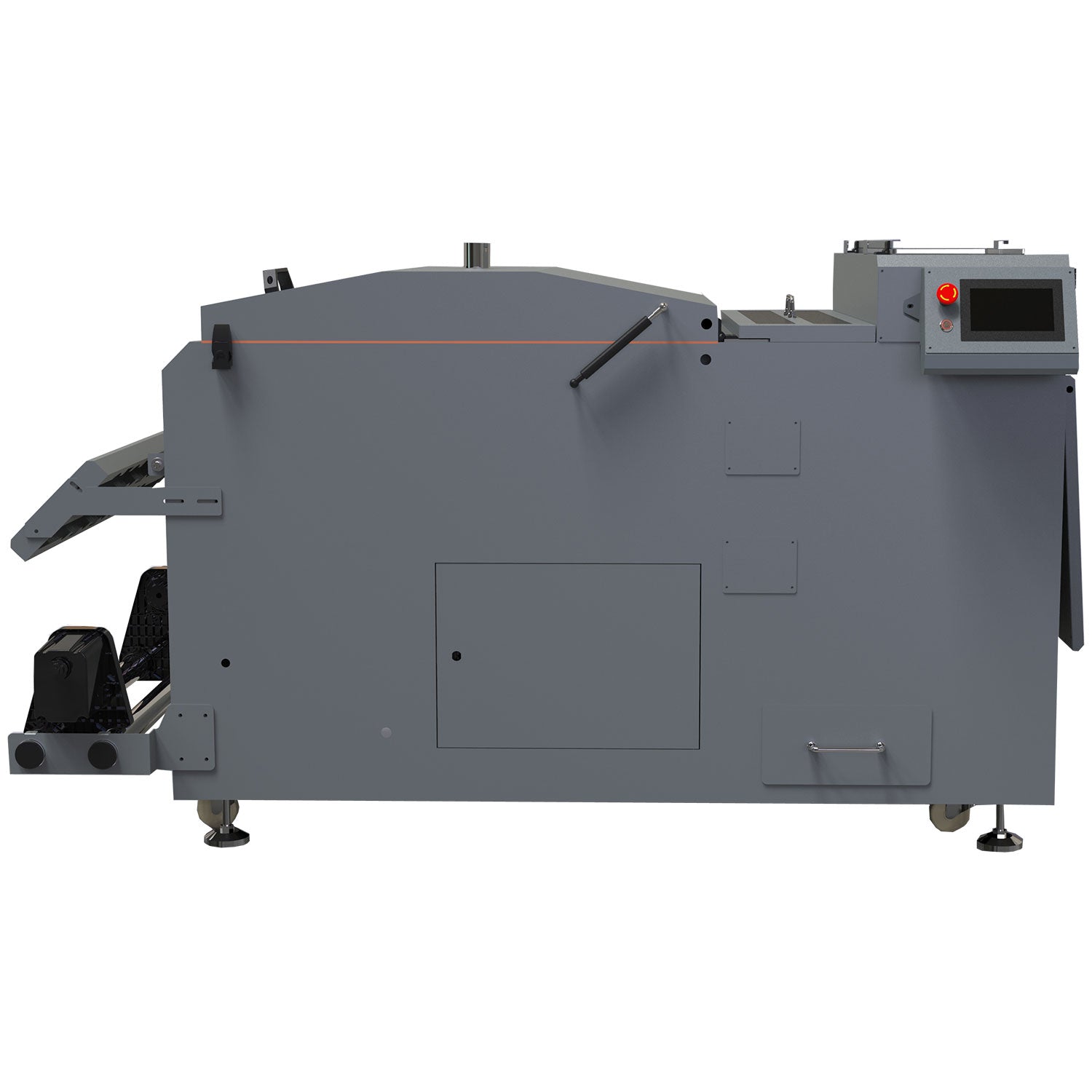 CALCA 24in (600mm) Classical Automatic TPU Adhesive Powder Shaker and Dryer Machine with Touch Screen