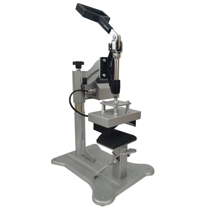 Máquina de prensado térmico de tapas abatibles