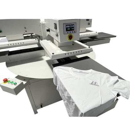 Prensa térmica automática de 4 estaciones, 220 V, 7,5 kW, 34 A, 16&quot; x 20&quot;
