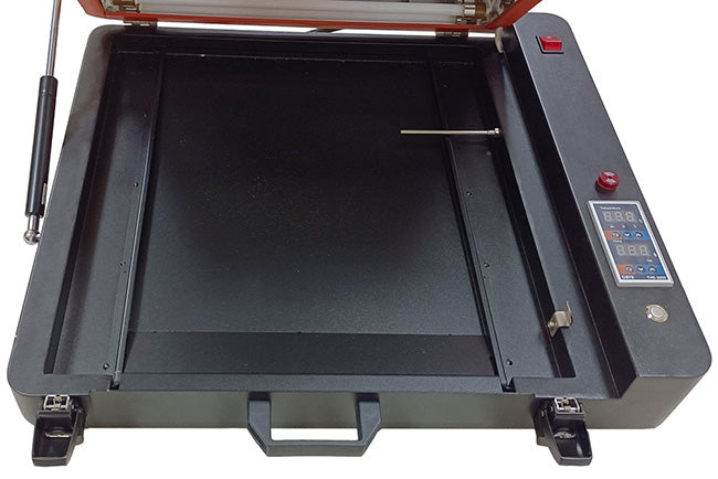 Horno DTF de 12,5 x 17 pulgadas con control de temperatura, horno DTF profesional A3 A4, película de transferencia de curado, modelo de cajón de hojas DTF