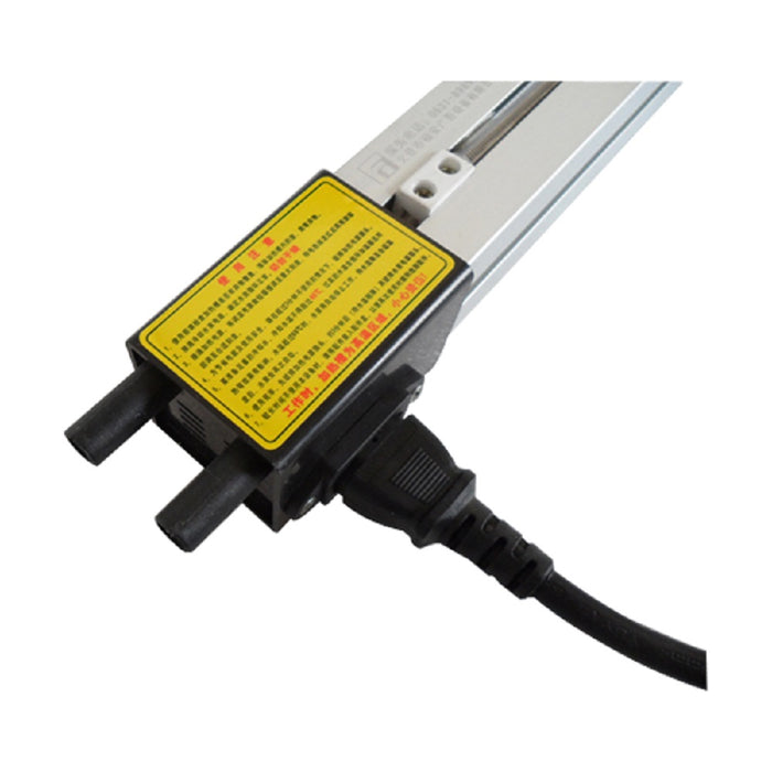 Máquina dobladora de plástico y PVC con calentador manual mejorado de 48" (1200 mm) para cajas de luz acrílicas, con espesores de 1 mm a 6 mm.