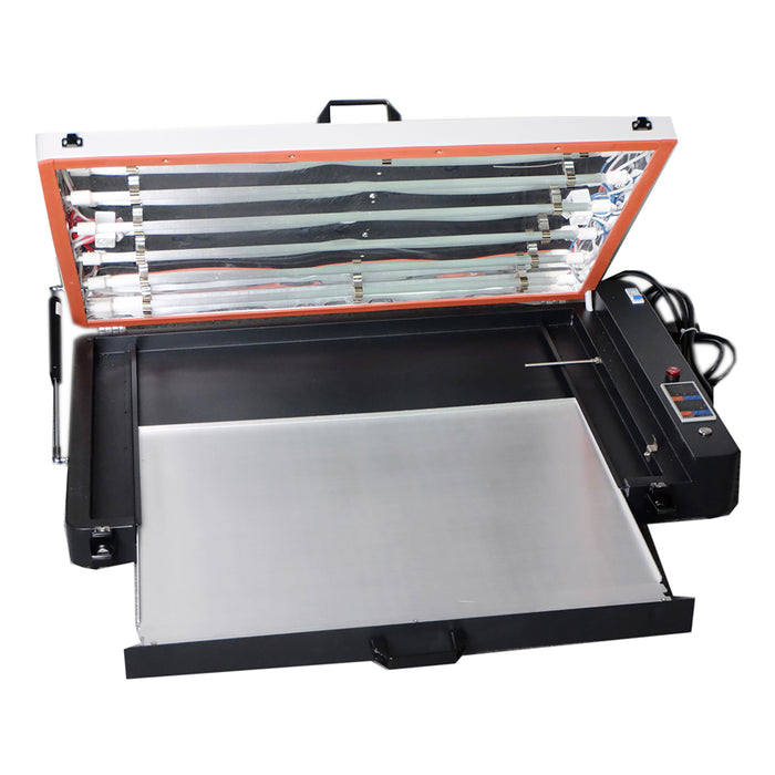 Horno DTF CALCA de 18 x 24 pulgadas con control de temperatura. Horno DTF profesional. Película de transferencia de curado. Modelo de cajón para láminas DTF.