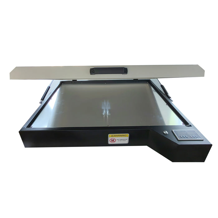 Horno DTF CALCA de 42,8 x 59,8 cm con control de temperatura, láminas de curado para horno DTF profesional, tamaño A2, A3 y A4 (modelo de techo abierto)