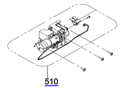 Bomba de presión/descompresión EPSON Pro 4900/SureColor SC-P5000 - 1714127/1602758