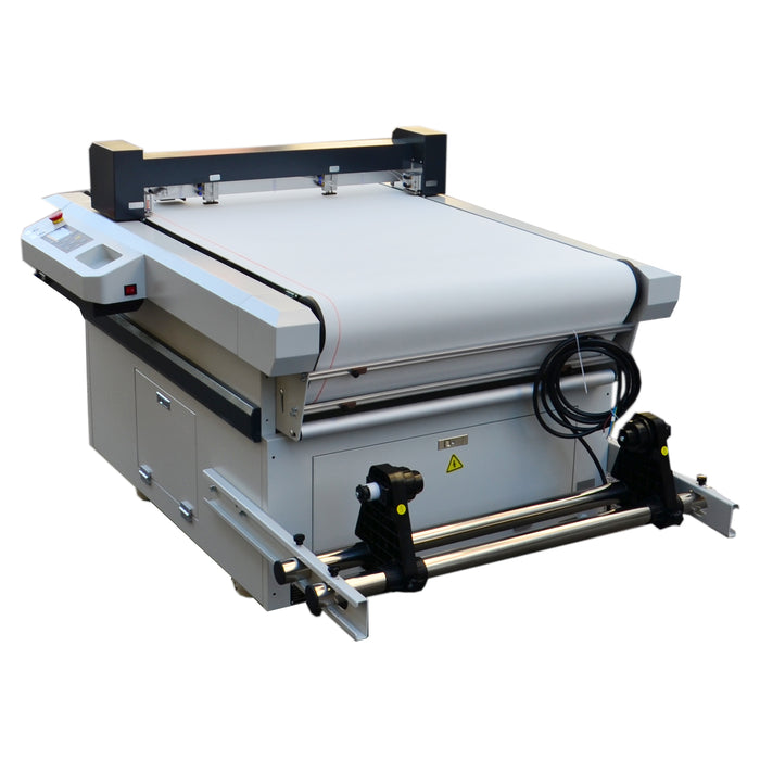 Cortadora digital plana CALCA de 30" x 36" con alimentación automática para película de impresión DTF (6090 g)