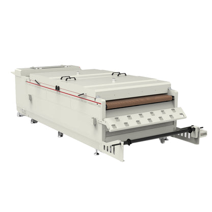 Agitador y secador automático de polvo DTF CALCA de 51 pulgadas con plataforma de transporte por absorción al vacío