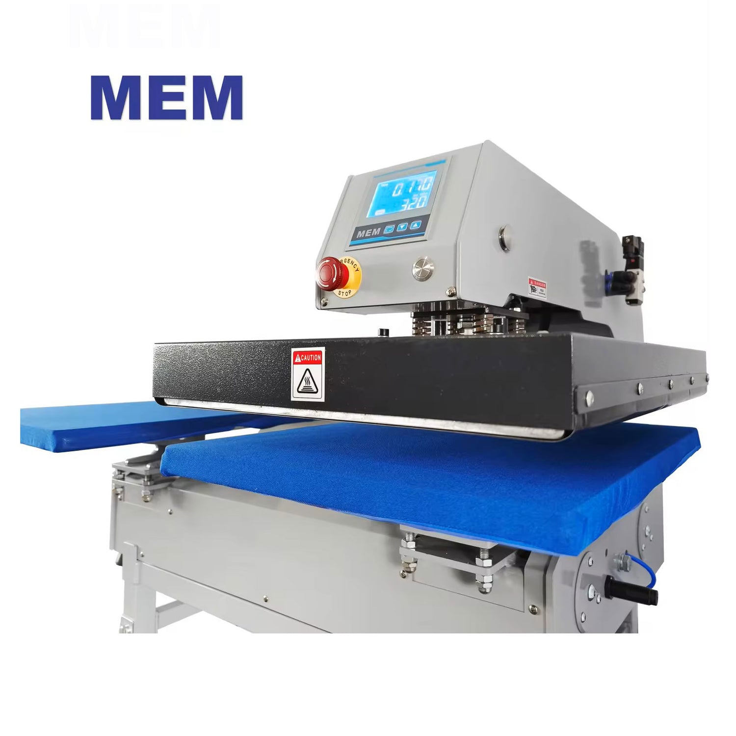 MEM 16in x 20in Full-Automatic Pneumatic Double Station Heat Press with Laser Positioning System