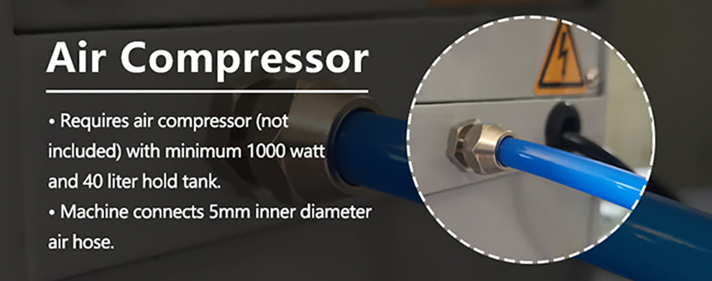 Prensa térmica neumática semiautomática de doble estación CALCA de 16" x 20" con sistema de posicionamiento láser