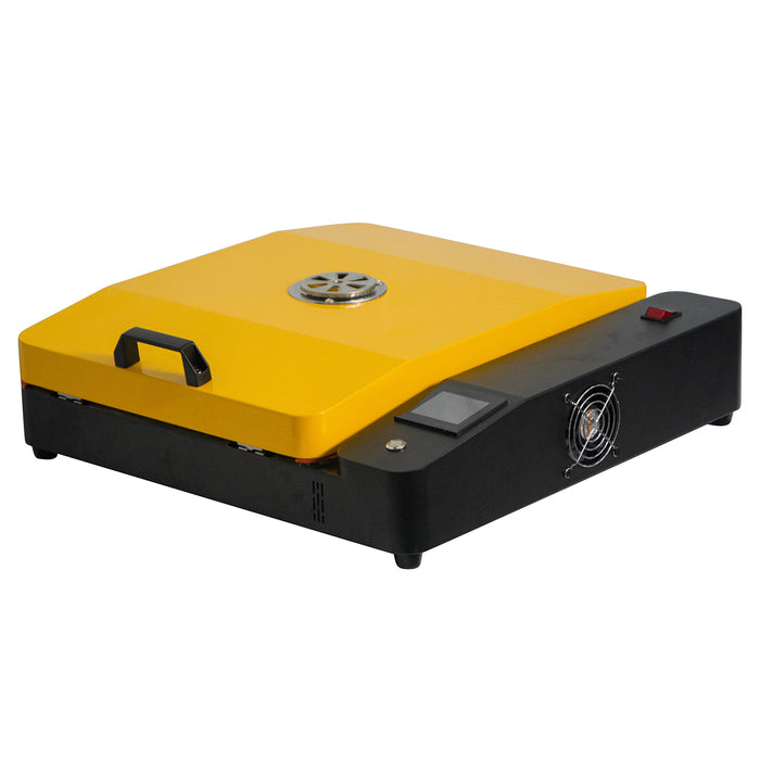 Horno DTF de 11,8 x 17 pulgadas con control de temperatura, tamaño A3, A4, Pro, película de transferencia de curado, hoja DTF, modelo de parte superior abierta