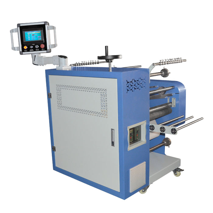Minimáquina de impresión por transferencia térmica de doble cara con rodillos