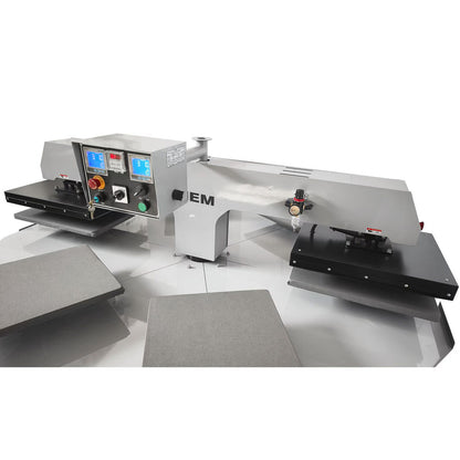 MEM 16"x20" Automatic Pneumatic 2-Head 6-Station Carousel Heat Press Machine