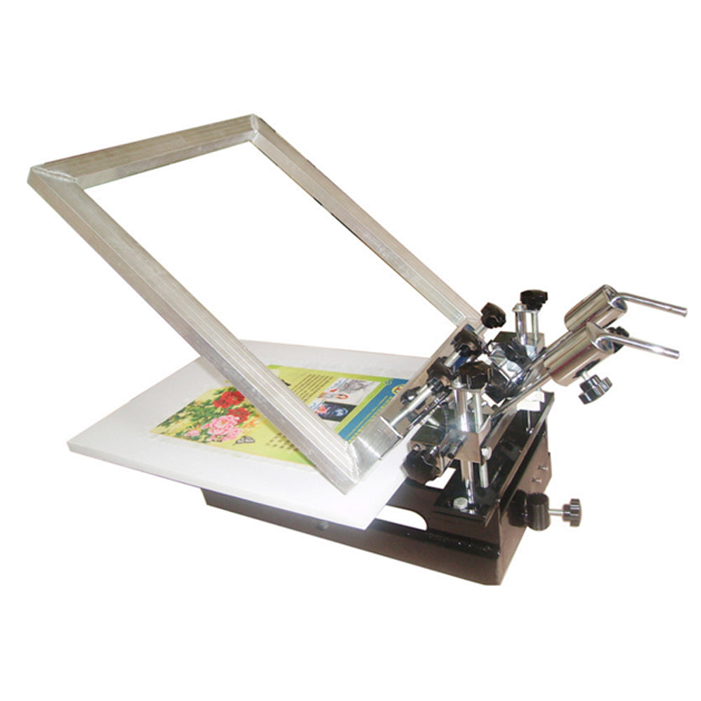 1 Color 3 Station Micro-Adjustable Screen Printing Machine