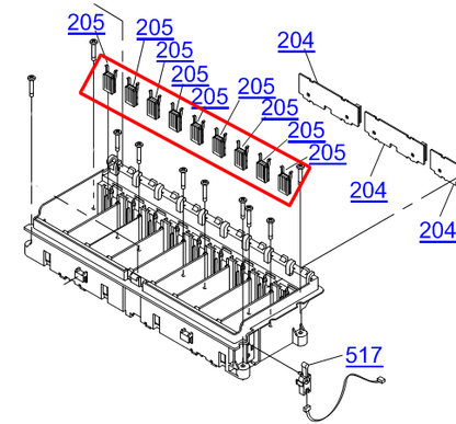 EPSON P600 P607 CSIC / Conector - 2108807
