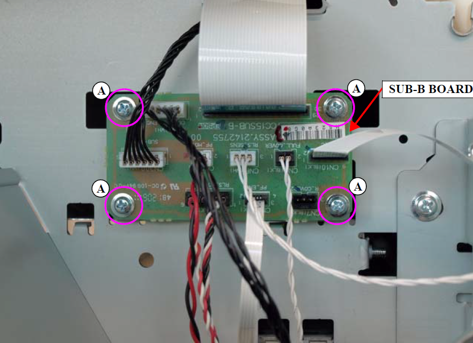 Placa sub-B EPSON B6000 F6000 F6200 F6300 / T3000 T5000 T7000 / T3200 T5200 T7200 - 2144083