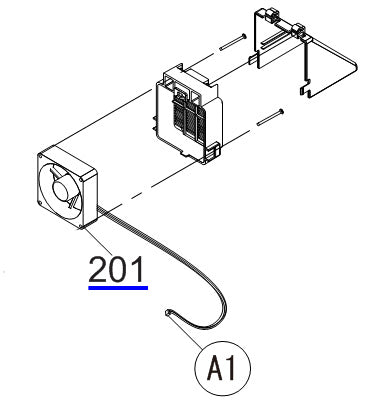 MOTOR DE VENTILADOR DE CC EPSON P10000/P20000 - 2164720