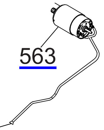 Motor de filtro de partículas EPSON P10000 P10050 P10070 / P20000 P20050 P20070 - 2169294