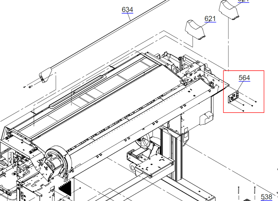 Placa sub-B EPSON P10000 P10070 P20000 P20070 - 2171573