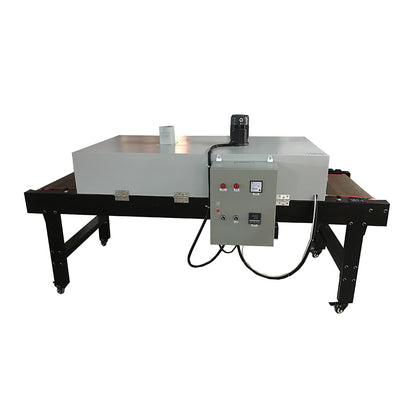 220V 8400W Conveyor Tunnel Dryer 9.8ft. Long x 25.6" Belt for Screen Printing