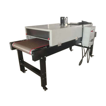 220V 8400W Conveyor Tunnel Dryer 9.8ft. Long x 25.6" Belt for Screen Printing