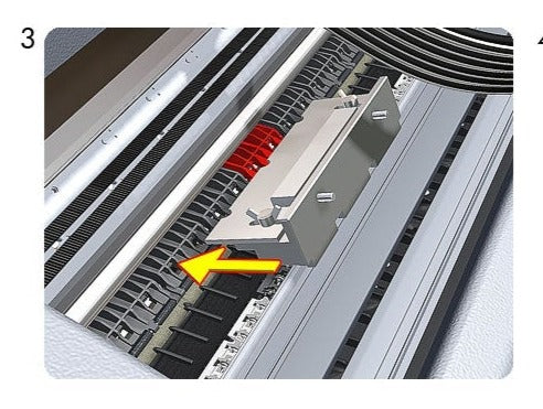 Herramienta de inserción de rueda dentada - Para las series HP Designjet T610, T620, T770, T1100, T1120, T1200, T1300, T2300, T1700, Z3100, Z3200, Z2100, Z5200, Z5600, Z6, Z9+ (Q6687-60084)
