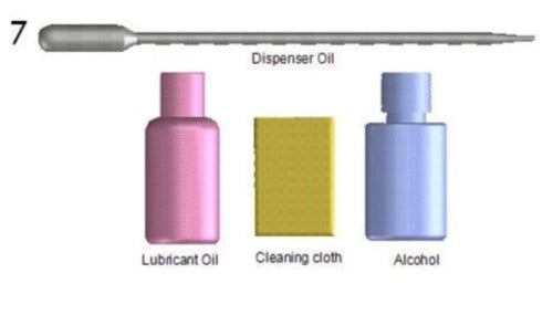 Kit de lubricación (CSR A) - Para las series HP DesignJet T610, T620, T770, T1100, T1120, T1200, T1300, T2300, T1700, Z3100, Z3200, Z2100, Z5200, Z5600, Z6, Z9+ (Q5669-60692)