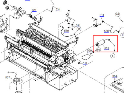 Motor CR EPSON T3000/T3070 T3200/T3250/T3270 - 2142804
