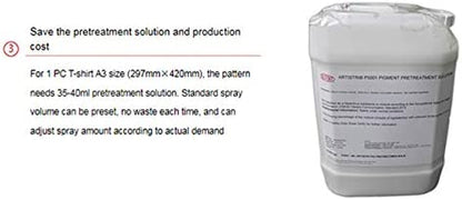 Máquina de pretratamiento por pulverización DTG Máquina de pretratamiento DTG para una limpieza rápida y una calidad de pretratamiento constante 110V