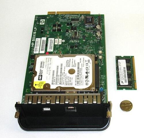 Formateador y unidad de disco duro SATA de 80 GB para HP Designjet T1100 (Q6683-60021)