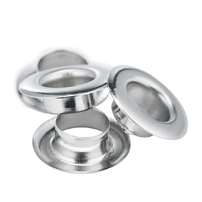 Silver Single Eyelet (12mm) for banners or garment (1000pcs/bag)