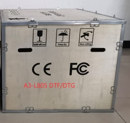 Impresora DTF A3 directa a película con alimentador de rollos, color negro