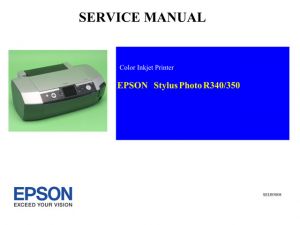 Manual de servicio EPSON R340/350