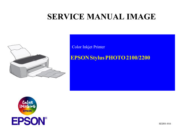 Manual de servicio EPSON 2100/2200