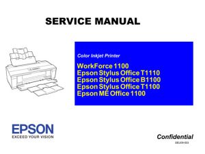 Manual de servicio de la EPSON Stylus Office T1110 B1100 T1100