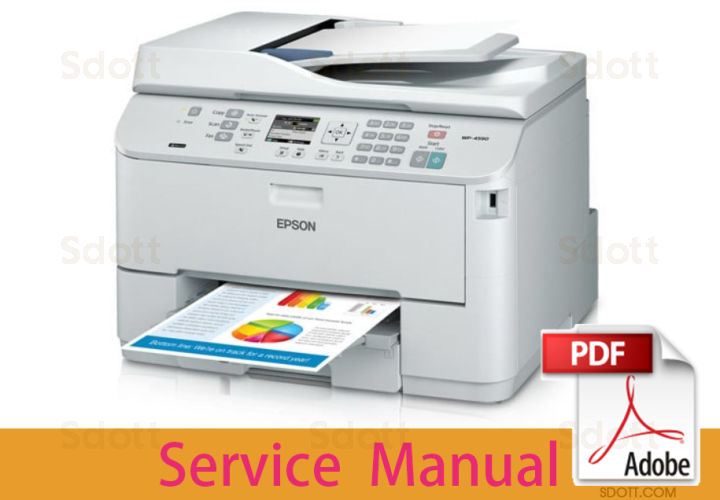 Manual de servicio de EPSON WorkForce WP-4590, 4540, 4530, 4520, 4510, 4090, 4020 y 4010