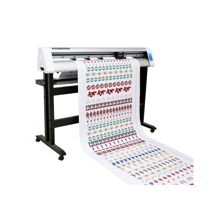 Plotter de corte de vinilo de 48" con pantalla táctil y cámara CCD/Plotter de corte de contorno automático