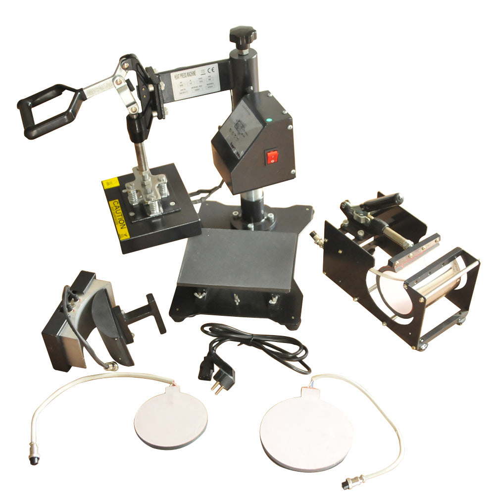 5 in 1 Combo Heat Press Machine 5.9" x 7.9" (150 x 200mm)