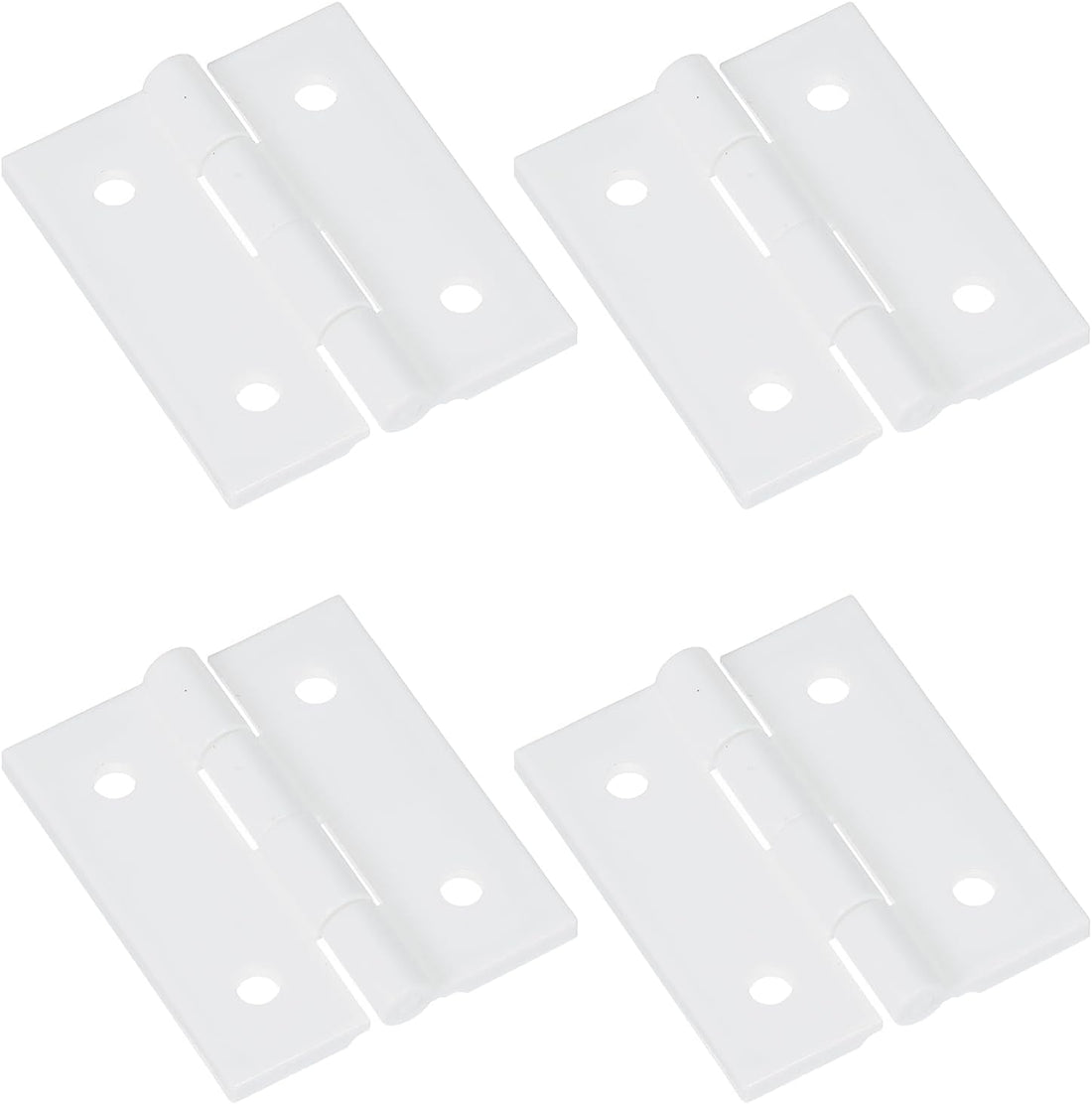 Normal Acrylic Hinge Transparent Folding Lightweight (45x38mm) - 4pcs