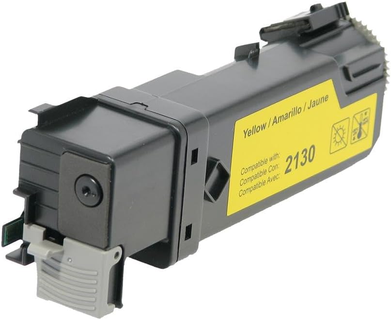 Clover Remanufactured High Yield Yellow Toner Cartridge for Dell 2130/2135