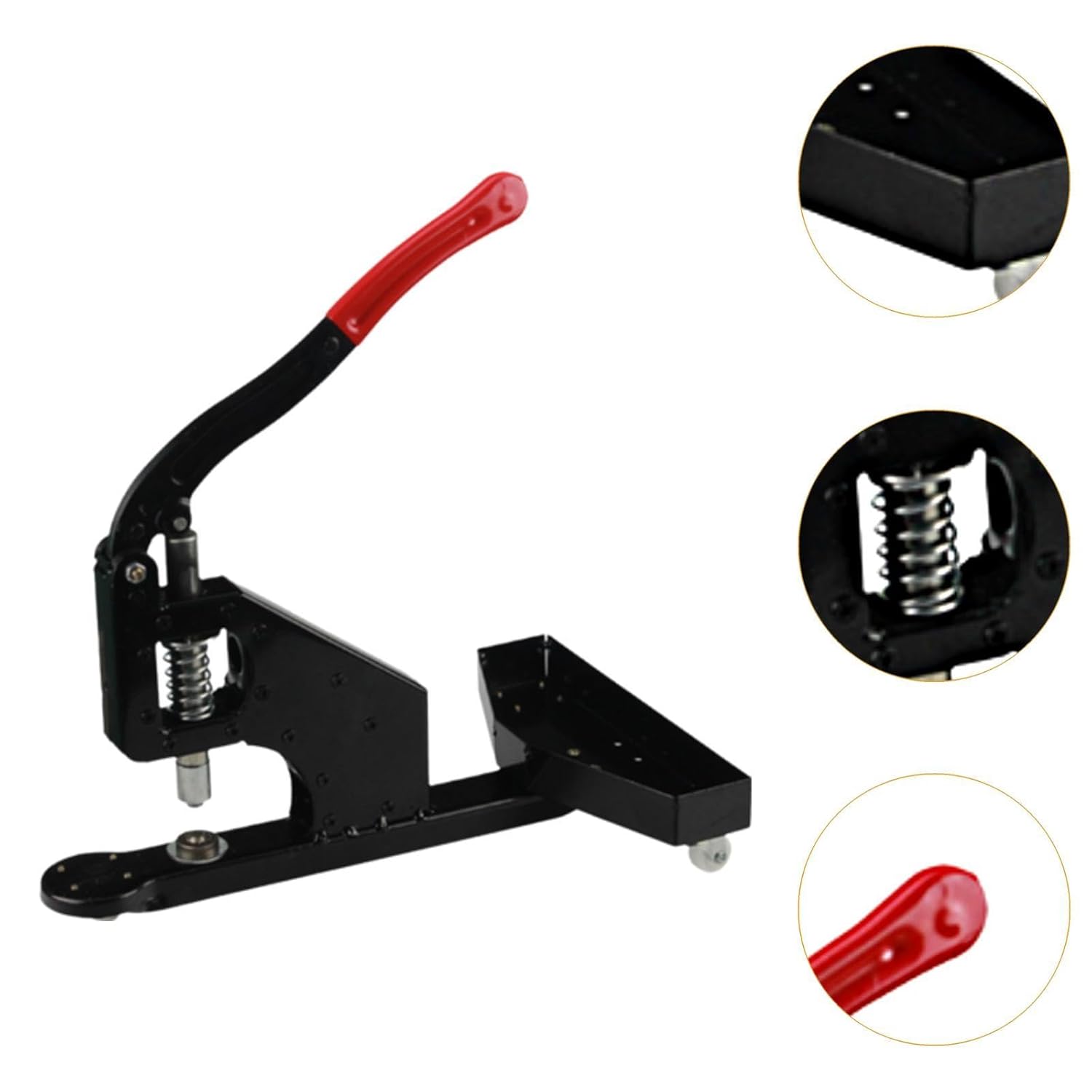 Hand Press Grommet Machine for Board Awnings Signs, Crafts, Leathercrafts, Leathercraft Tools, Grommet Tools/Setters (Eyelet inner diameter - 10mm)