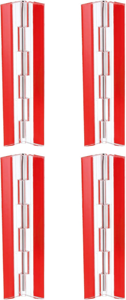 Normal Acrylic Hinge Transparent Folding Lightweight (150x42mm) - 4pcs