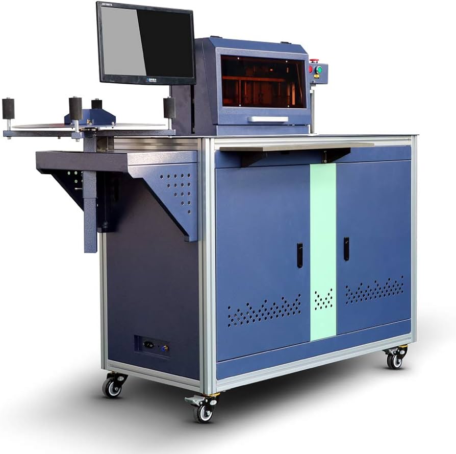 Máquina automática de letras de canal para la fabricación de acero, hierro y cobre