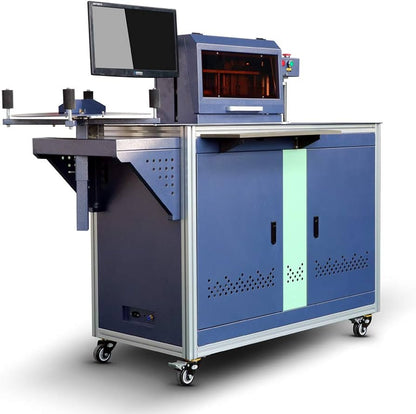 Máquina automática de letras de canal para la fabricación de acero, hierro y cobre