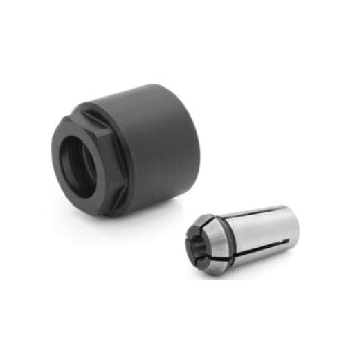 Pinza FME de 6 mm 1050 con tuerca de fijación para fresas de mesa plana (500-0243)