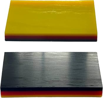 3-Layer PPF &amp; Tints Soft Rubber Squeegee for Protective Film Install (7.6 x 10.2cm) - Pack of 2