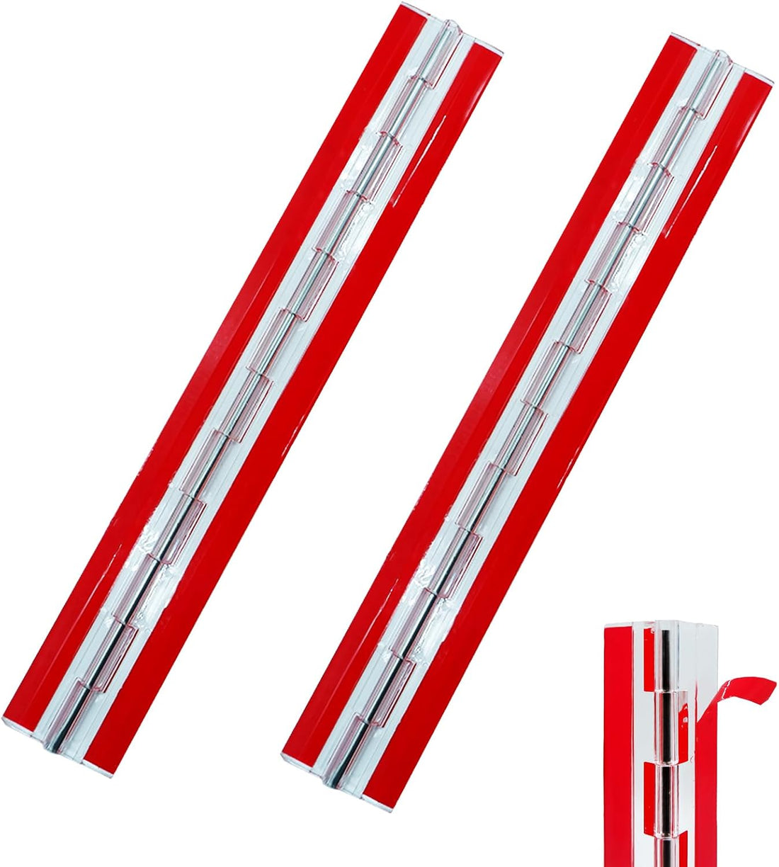 Normal Acrylic Hinge Transparent Folding Lightweight (300x42mm) - 2pcs