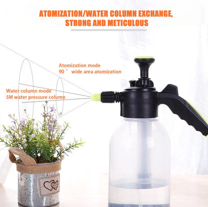 2L Pressure Sprayer Bottle Pump Action Water Sprayer for Fertiliser Weed Killer