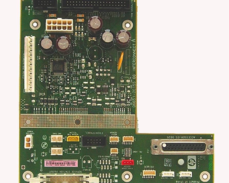 Placa base/interconexión - Para la serie HP DesignJet Z6100 (Q6651-60056) - Reacondicionada