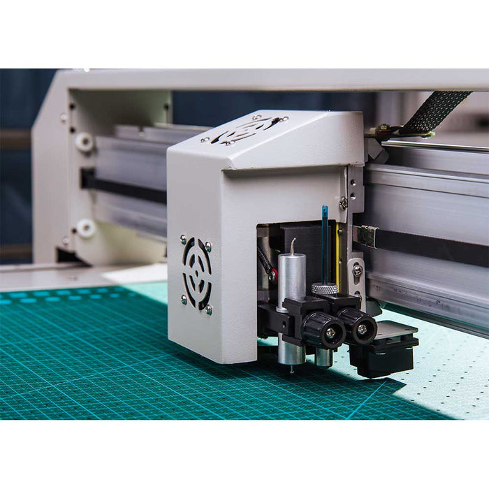 Cortadora y plotter digital de superficie plana de 110 V y 17,7 x 24 pulgadas 