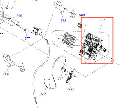 Unidad de limpieza/bomba EPSON Pro 7700/7710/9700 - 1616683 / 1735801 / 1720172 / 1510382 / 1616684