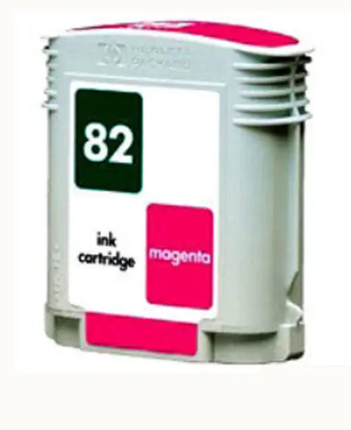 Cartucho de tinta magenta HP 82 OEM para Designjet 500 y 800 (parcialmente usado, C4912A)